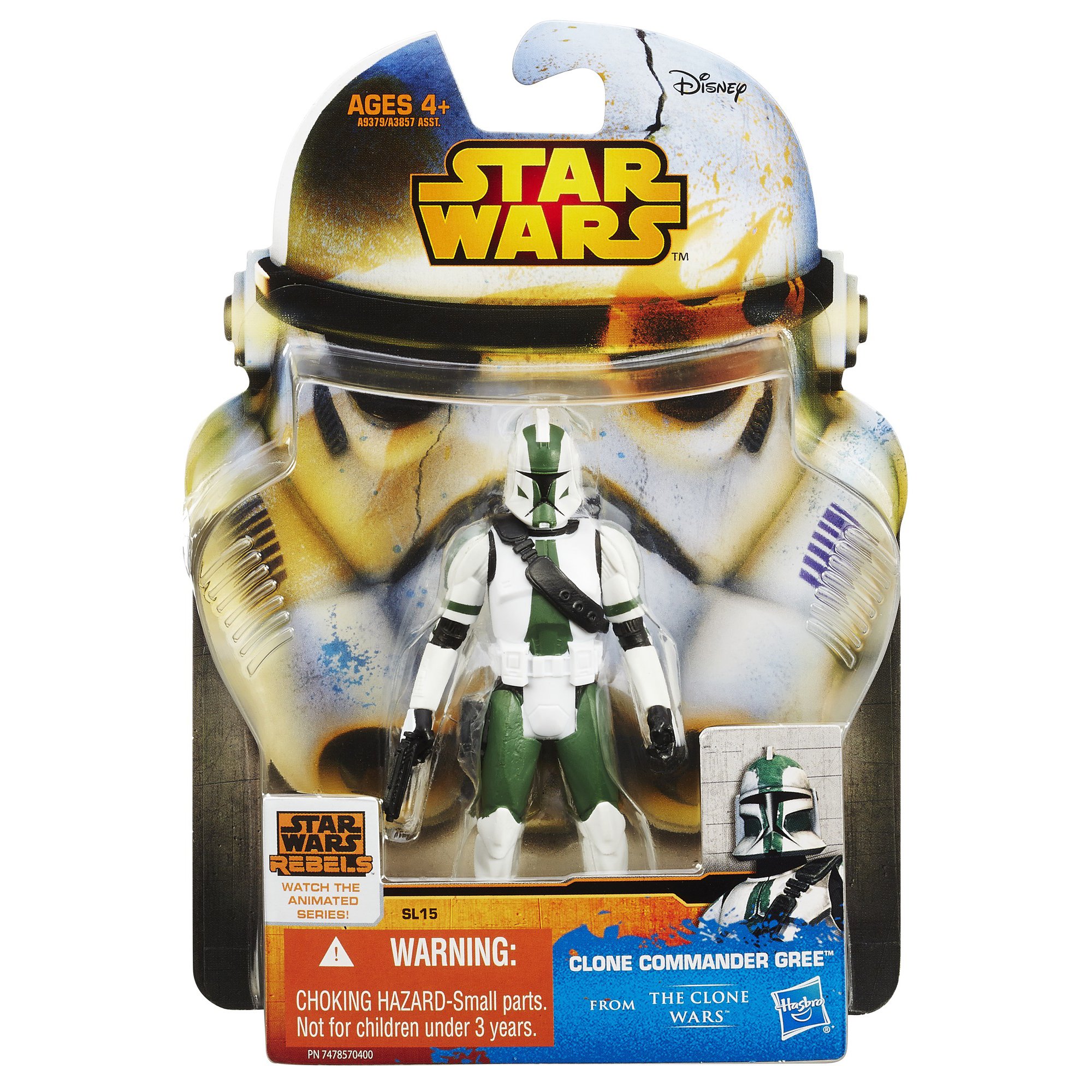 Amazon.com: Star Wars Saga Legends Clone Commander Gree Figure